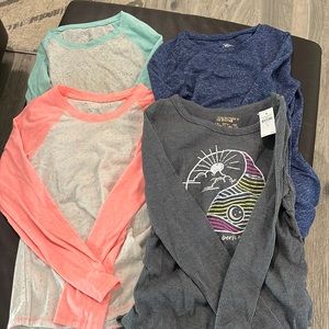 Justice long sleeve shirt bundle